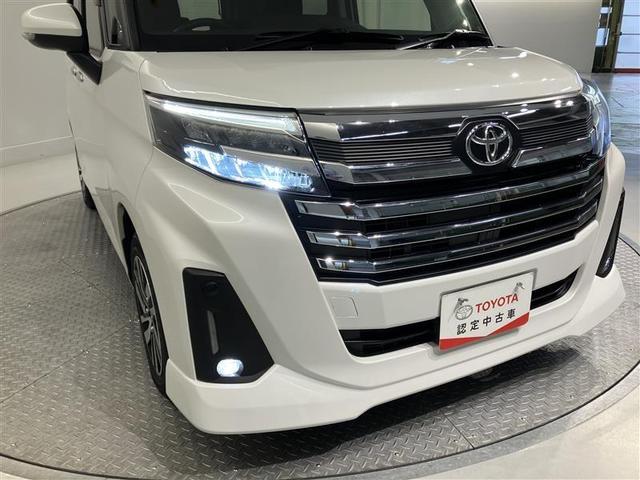 ルーミー カスタムG 両側電動SD LEDヘット バックビューモニター 衝突回避ブレーキ TV 地デジ スマートキー クルーズコントロール 点検記録簿 ETC 1オーナー オートエアコン アルミホイール キーフリーシステム(9枚目)