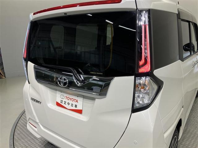 ルーミー カスタムG 両側電動SD LEDヘット バックビューモニター 衝突回避ブレーキ TV 地デジ スマートキー クルーズコントロール 点検記録簿 ETC 1オーナー オートエアコン アルミホイール キーフリーシステム(33枚目)