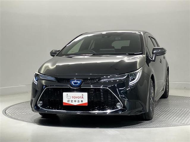 カローラツーリング ハイブリッド　ダブルバイビー　追突軽減ブレーキ　バックモニタ　横滑防止　スマキー　ＬＥＤライト　デュアルエアバッグ　エアコン　オートクルーズ　サイドエアバッグ　ＥＴＣ付　ＰＳ　キーフリー　ＡＢＳ　エアバック　パワーウィンドウ（2枚目）