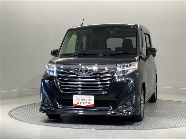 ルーミー カスタムG-T 助手席エアバック 両側オートスライドドア スマートキープッシュスタート LEDライト 1オーナー 横滑り防止機能 クルコン ETC付 アルミホイール キーレス ドラレコ ナビ&TV エアバッグ ABS(2枚目)