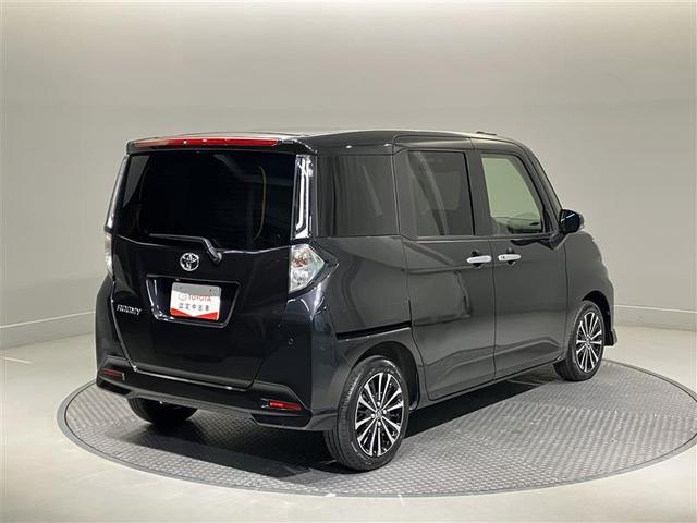 ルーミー カスタムＧ－Ｔ　助手席エアバック　両側オートスライドドア　スマートキープッシュスタート　ＬＥＤライト　１オーナー　横滑り防止機能　クルコン　ＥＴＣ付　アルミホイール　キーレス　エアバッグ　オートエアコン　ＡＢＳ（4枚目）