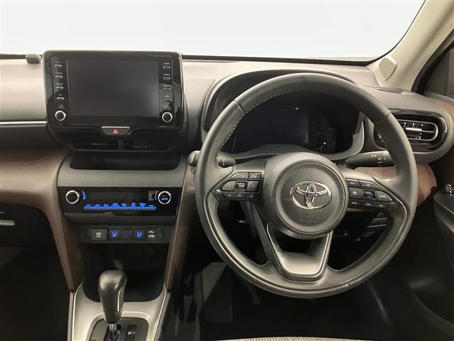 ヤリスクロス ハイブリッドZ インテリジェントキー アルミホイル LEDライト 1オ-ナ- リアカメラ ナビ クルーズコントロール 横滑り防止システム メモリーナビゲーション パワステ オートエアコン キーフリー ETC付き(5枚目)