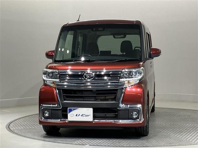 タント カスタムＲＳ　トップエディションＳＡＩＩＩ　ブレーキサポート　ＡＡＣ　Ｂモニター　両側オートスライドドア　ナビＴＶ　地デジフルセグ　ＬＥＤ　ドライブレコーダー　キーフリー　サイドエアバッグ　ワンオーナー　ＥＴＣ　Ｗエアバック　ＡＢＳ　アルミ（2枚目）
