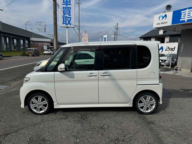 タント カスタムＲＳ　ドライブレコーダー　電動スライドドア　ナビ　ＴＶ　ＨＩＤ　スマートキー　ベンチシート　ターボ　ＣＶＴ　盗難防止システム　ＡＢＳ　ＣＤ　アルミホイール　衝突安全ボディ　エアコン　パワーステアリング（18枚目）