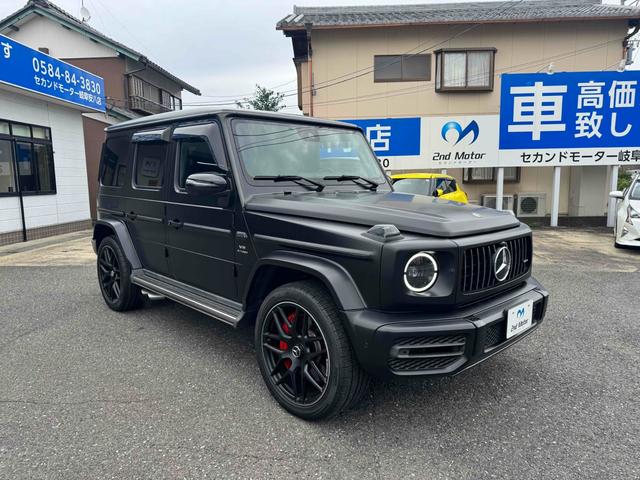 Gクラス G63 エディションマットブラック 禁煙車 4WD ドライブレコーダー 全周囲カメラ クリアランスソナー オートクルーズコントロール パワーシート 衝突被害軽減システム サンルーフ ナビ オートライト LEDヘッドランプ アルミホイール(17枚目)