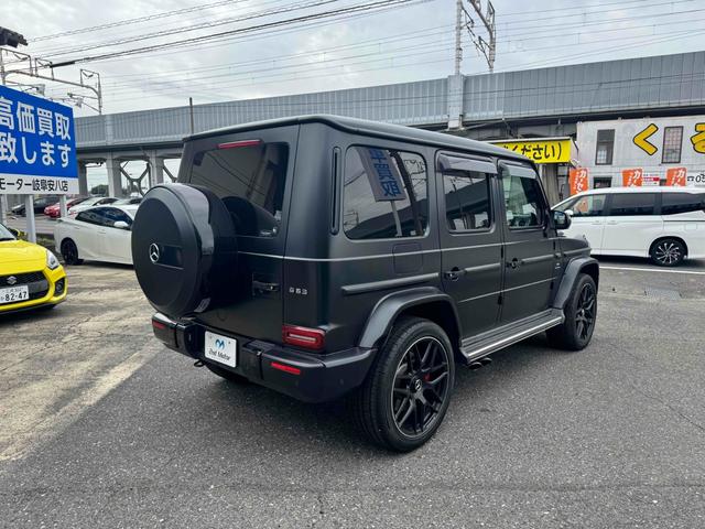 Gクラス G63 エディションマットブラック 禁煙車 4WD ドライブレコーダー 全周囲カメラ クリアランスソナー オートクルーズコントロール パワーシート 衝突被害軽減システム サンルーフ ナビ オートライト LEDヘッドランプ アルミホイール(19枚目)