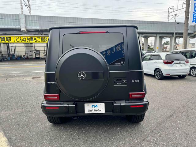 Gクラス G63 エディションマットブラック 禁煙車 4WD ドライブレコーダー 全周囲カメラ クリアランスソナー オートクルーズコントロール パワーシート 衝突被害軽減システム サンルーフ ナビ オートライト LEDヘッドランプ アルミホイール(20枚目)