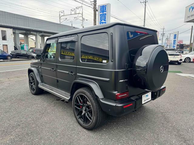 Gクラス G63 エディションマットブラック 禁煙車 4WD ドライブレコーダー 全周囲カメラ クリアランスソナー オートクルーズコントロール パワーシート 衝突被害軽減システム サンルーフ ナビ オートライト LEDヘッドランプ アルミホイール(21枚目)