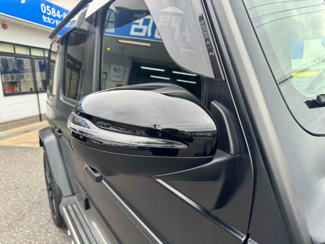 Gクラス G63 エディションマットブラック 禁煙車 4WD ドライブレコーダー 全周囲カメラ クリアランスソナー オートクルーズコントロール パワーシート 衝突被害軽減システム サンルーフ ナビ オートライト LEDヘッドランプ アルミホイール(38枚目)