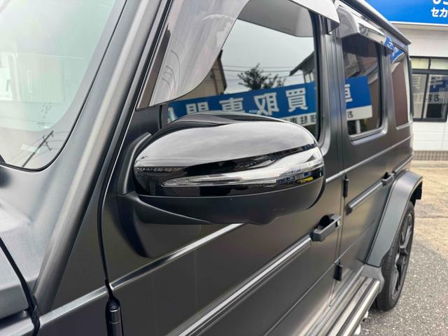 Gクラス G63 エディションマットブラック 禁煙車 4WD ドライブレコーダー 全周囲カメラ クリアランスソナー オートクルーズコントロール パワーシート 衝突被害軽減システム サンルーフ ナビ オートライト LEDヘッドランプ アルミホイール(39枚目)