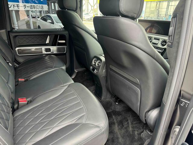Gクラス G63 エディションマットブラック 禁煙車 4WD ドライブレコーダー 全周囲カメラ クリアランスソナー オートクルーズコントロール パワーシート 衝突被害軽減システム サンルーフ ナビ オートライト LEDヘッドランプ アルミホイール(46枚目)