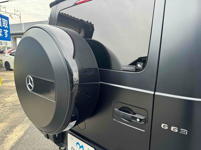 Gクラス G63 エディションマットブラック 禁煙車 4WD ドライブレコーダー 全周囲カメラ クリアランスソナー オートクルーズコントロール パワーシート 衝突被害軽減システム サンルーフ ナビ オートライト LEDヘッドランプ アルミホイール(74枚目)