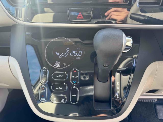 デイズルークス X 禁煙車 ETC 全周囲カメラ 両側電動スライドドア ナビ TV 衝突被害軽減システム スマートキー アイドリングストップ 電動格納ミラー ベンチシート CVT 盗難防止システム ABS ESC CD(10枚目)