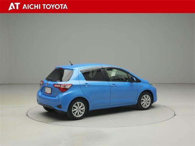 ヴィッツ ハイブリッドU ドライブレコーダー バックガイドモニター 衝突軽減システム ワンオーナー車 地デジ AUX LEDヘッドライト DVD再生可 ETC オートエアコン クルーズコントロール メモリナビ エアバッグ(6枚目)