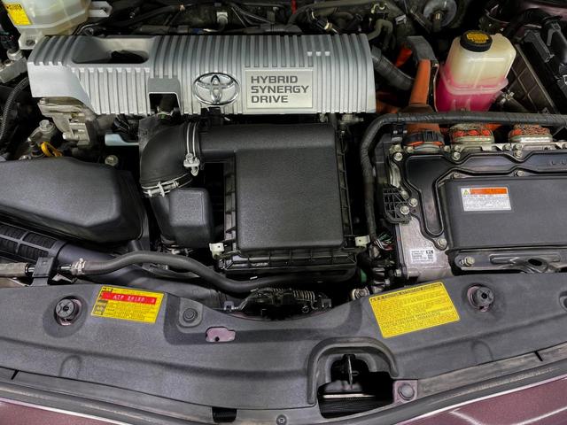 プリウス Ｓツーリングセレクション・マイコーデ　純正ＳＤナビ　バックカメラ　禁煙車　ドラレコ　コーナーセンサー　スマートキー　ＬＥＤヘッド　ビルトインＥＴＣ　オートライト　オートエアコン　純正１７インチアルミ　Ｂｌｕｅｔｏｏｔｈ　ＣＤ　ＤＶＤ再生（18枚目）