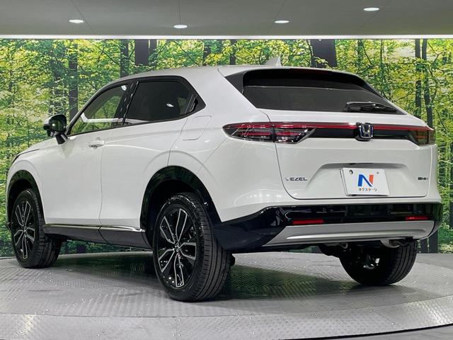 ヴェゼル ｅ：ＨＥＶ　Ｚ　登録済未使用車　純正９型ナビ　バックカメラ　ホンダセンシング　レーダークルーズ　電動リアゲート　コーナーセンサー　スマートキー　ＬＥＤヘッド　ＥＴＣ２．０　オートハイビーム　車線逸脱警報（25枚目）