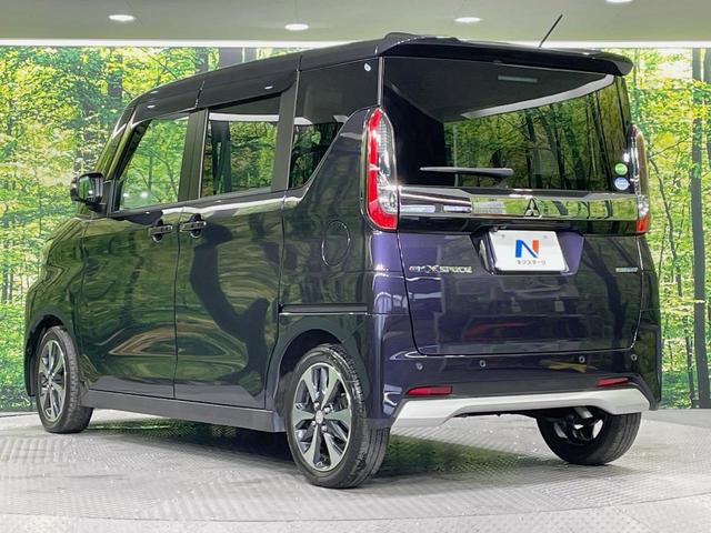 ｅＫクロススペース Ｇ　プラスエディション　ハンズフリー両側電動ドア　純正９型ナビ　全周囲カメラ　衝突軽減システム　禁煙　ドラレコ　シートヒーター　コーナーセンサー　スマートキー　ＬＥＤヘッド　車線逸脱警報　オートエアコン　純正１５インチアルミ（25枚目）