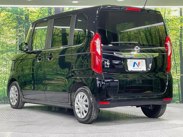 Ｎ－ＢＯＸ Ｌ　電動スライドドア　純正ＳＤナビ　バックカメラ　衝突被害軽減システム　レーダークルーズ　コーナーセンサー　スマートキー　ＬＥＤヘッド　ＥＴＣ　車線逸脱警報　オートライト　オートエアコン　禁煙車（28枚目）