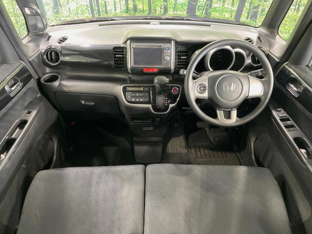 N-BOXカスタム G・Lパッケージ 電動スライドドア 純正SDナビ バックカメラ スマートキー HIDヘッド ETC オートライト オートエアコン CD DVD再生 地デジ 禁煙車(2枚目)