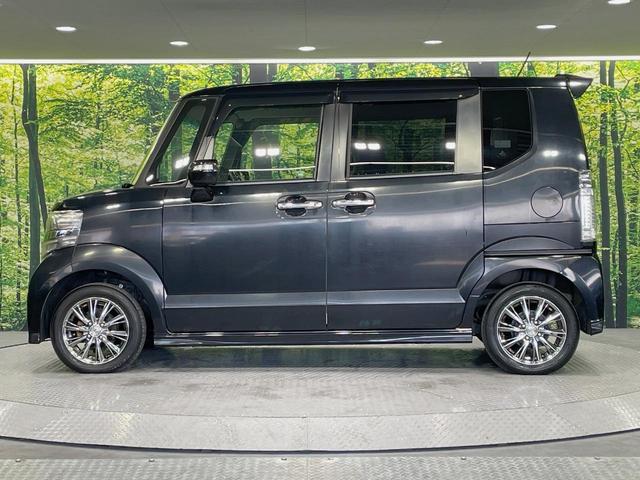 N-BOXカスタム G・Lパッケージ 電動スライドドア 純正SDナビ バックカメラ スマートキー HIDヘッド ETC オートライト オートエアコン CD DVD再生 地デジ 禁煙車(27枚目)