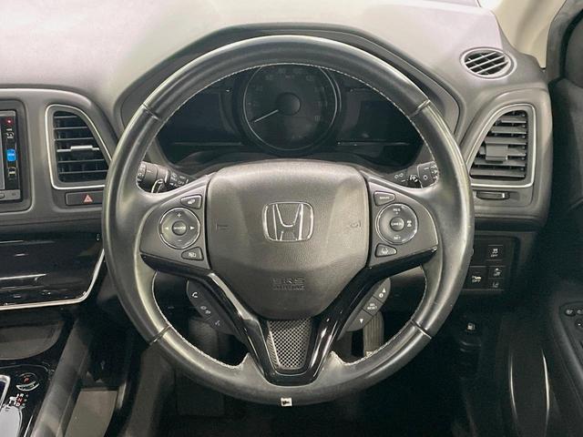 ヴェゼル ハイブリッドZ・ホンダセンシング 純正SDナビ バックカメラ 衝突被害軽減システム レーダークルーズ 禁煙車 スマートキー LEDヘッド ビルトインETC 車線逸脱警報 オートライト デュアルエアコン 寒冷地仕様(11枚目)