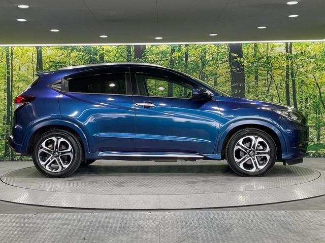 ヴェゼル ハイブリッドZ・ホンダセンシング 純正SDナビ バックカメラ 衝突被害軽減システム レーダークルーズ 禁煙車 スマートキー LEDヘッド ビルトインETC 車線逸脱警報 オートライト デュアルエアコン 寒冷地仕様(28枚目)