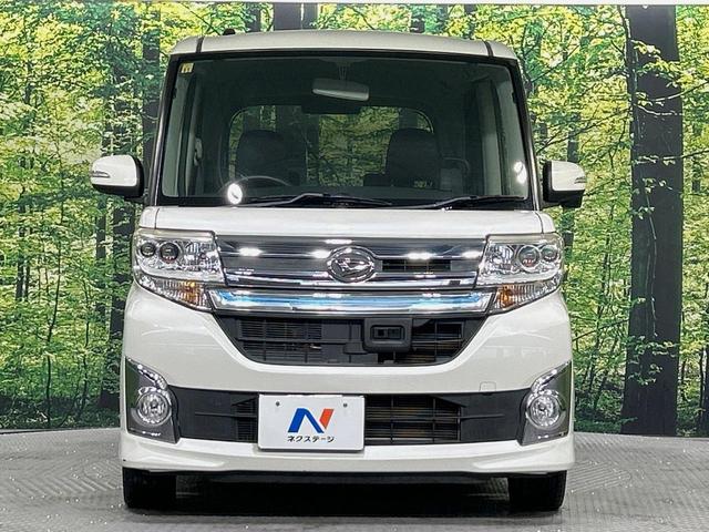 タント カスタムRS SA 両側電動ドア 純正8型ナビ バックカメラ 衝突被害軽減システム 禁煙車 スマートキー LEDヘッド ETC オートライト オートエアコン Bluetooth CD DVD再生 フルセグ(14枚目)
