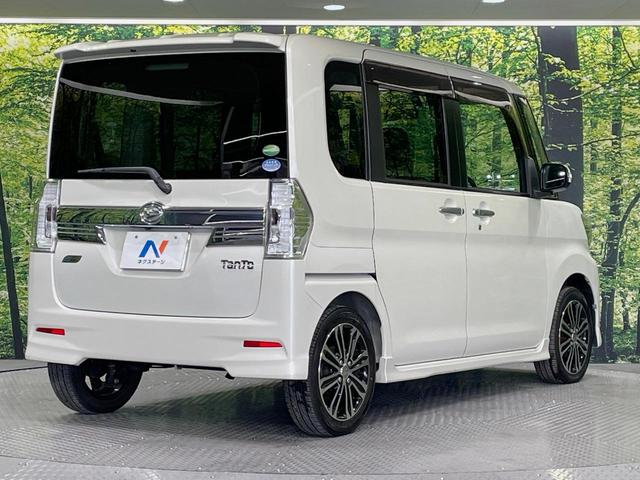 タント カスタムRS SA 両側電動ドア 純正8型ナビ バックカメラ 衝突被害軽減システム 禁煙車 スマートキー LEDヘッド ETC オートライト オートエアコン Bluetooth CD DVD再生 フルセグ(17枚目)