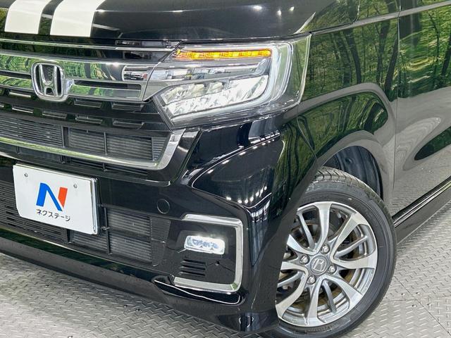 N-BOXカスタム L 電動スライドドア 純正8型ナビ バックカメラ 衝突被害軽減システム レーダークルーズ 禁煙車 コーナーセンサー スマートキー LEDヘッド ビルトインETC オートハイビーム 車線逸脱警報(12枚目)