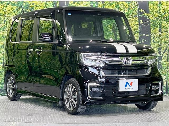 N-BOXカスタム L 電動スライドドア 純正8型ナビ バックカメラ 衝突被害軽減システム レーダークルーズ 禁煙車 コーナーセンサー スマートキー LEDヘッド ビルトインETC オートハイビーム 車線逸脱警報(16枚目)