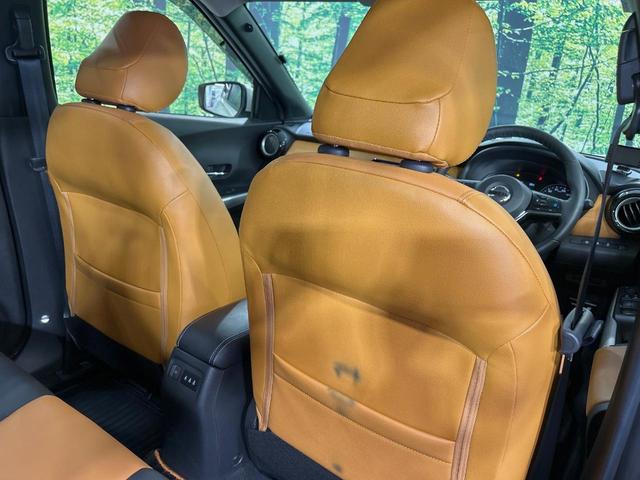 キックス Ｘ　ツートーンインテリアエディション　純正９インチナビ　全周囲カメラ　衝突被害軽減システム　レーダークルーズ　ハーフレザーシート　ドラレコ　コーナーセンサー　スマートキー　ＬＥＤヘッド　ＥＴＣ　オートハイビーム　オートライト　禁煙車（42枚目）