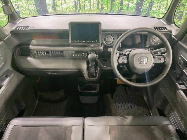 N-BOXカスタム ターボ ターボ 両側電動ドア 純正8インチナビ バックカメラ 衝突被害軽減システム レーダークルーズ 禁煙車 コーナーセンサー スマートキー LEDヘッド オートハイビーム 車線逸脱警報 オートライト(2枚目)