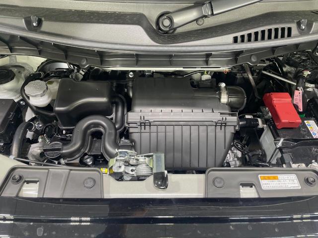 スペーシアカスタム ハイブリッドＸＳ　届出済未使用車　両側電動ドア　衝突被害軽減システム　レーダークルーズ　コーナーセンサー　スマートキー　ＬＥＤヘッド　オートハイビーム　車線逸脱警報　オートライト　オートエアコン　純正１５インチアルミ（18枚目）