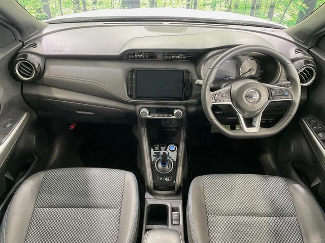 キックス X 純正9型ナビ 全周囲カメラ 衝突被害軽減システム レーダークルーズ ドラレコ コーナーセンサー スマートキー LEDヘッド ビルトインETC オートハイビーム 車線逸脱警報 オートライト 禁煙車(2枚目)