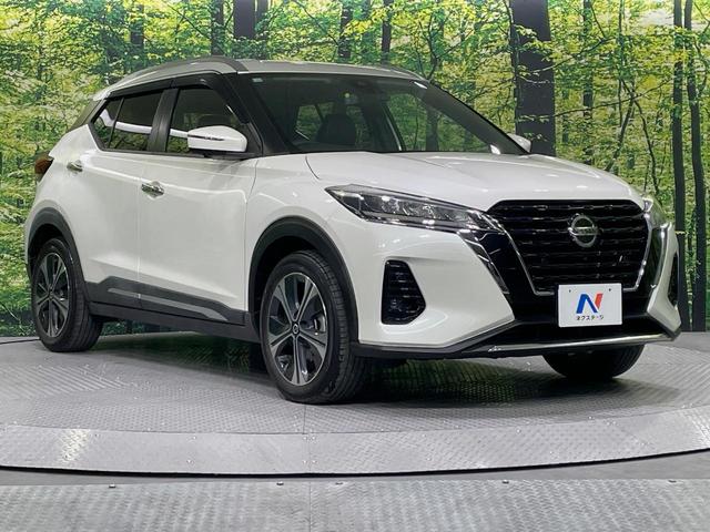 キックス X 純正9型ナビ 全周囲カメラ 衝突被害軽減システム レーダークルーズ ドラレコ コーナーセンサー スマートキー LEDヘッド ビルトインETC オートハイビーム 車線逸脱警報 オートライト 禁煙車(15枚目)