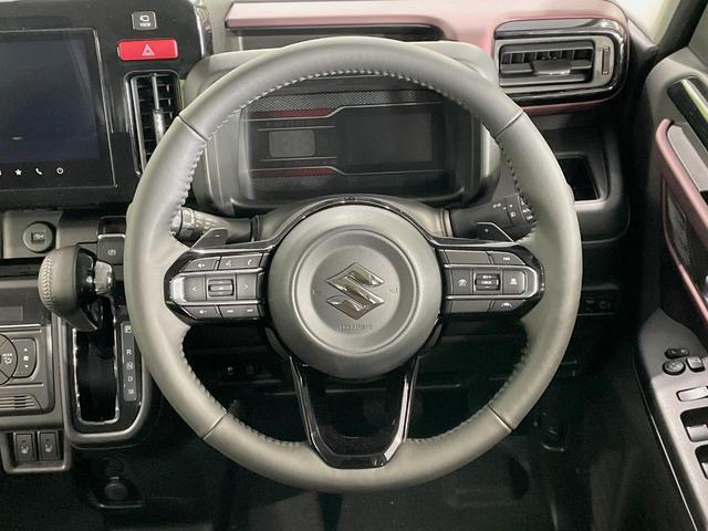 スペーシアカスタム ハイブリッドXSターボ 届出済未使用車 純正9型ナビ 両側電動ドア 全周囲カメラ 衝突被害軽減システム レーダークルーズ シートヒーター コーナーセンサー スマートキー LEDヘッド オートハイビーム 車線逸脱警報(11枚目)