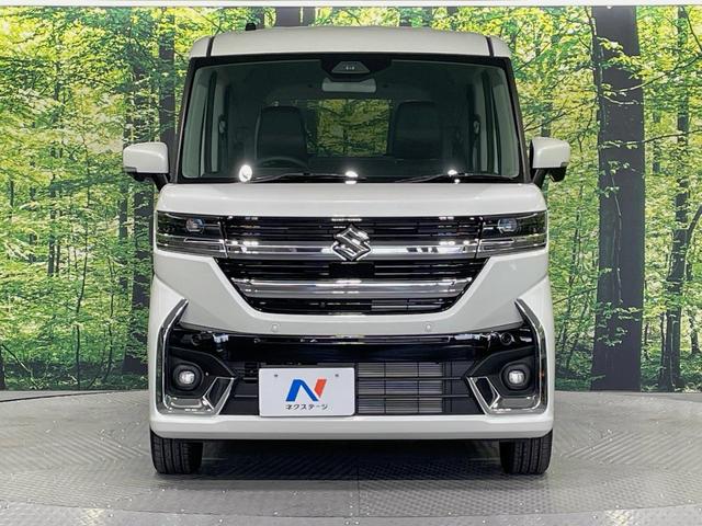 スペーシアカスタム ハイブリッドXSターボ 届出済未使用車 純正9型ナビ 両側電動ドア 全周囲カメラ 衝突被害軽減システム レーダークルーズ シートヒーター コーナーセンサー スマートキー LEDヘッド オートハイビーム 車線逸脱警報(14枚目)