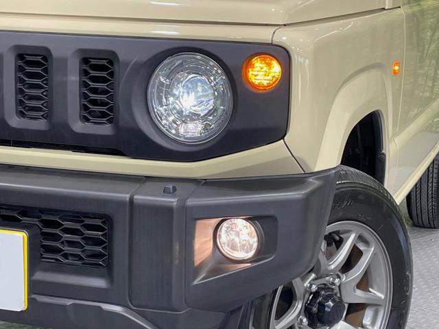 ジムニー XC 9型ナビ ターボ バックカメラ 衝突被害軽減システム 禁煙車 ドラレコ スマートキー LEDヘッド シートヒーター ETC クルコン 純正16インチアルミ オートハイビーム 車線逸脱警報 オートライト(28枚目)