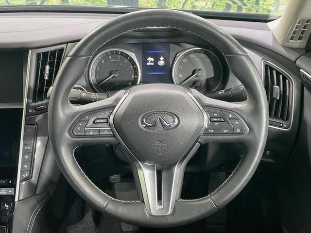 スカイライン 350GT ハイブリッド タイプP 純正ナビ 全周囲カメラ 衝突被害軽減システム レーダークルーズ 禁煙車 レザーシート ドラレコ コーナーセンサー スマートキー LEDヘッド ビルトインETC 純正18インチアルミ オートハイビーム(11枚目)