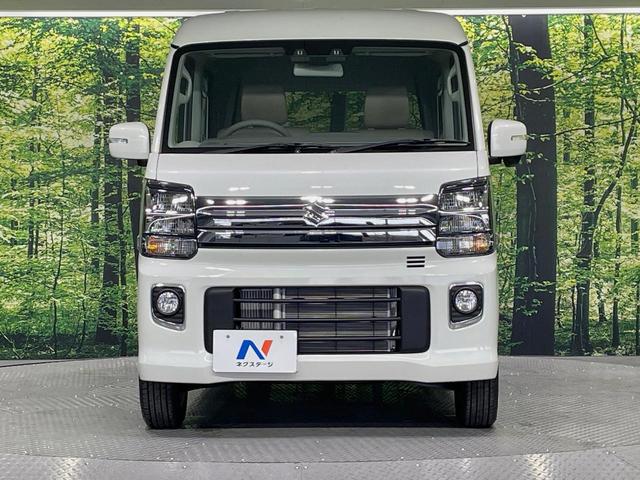 エブリイワゴン PZターボスペシャル 届出済未使用車 両側電動ドア 衝突被害軽減システム シートヒーター コーナーセンサー スマートキー LEDヘッド 純正14インチアルミ オートハイビーム 車線逸脱警報 オートライト オートエアコン(14枚目)