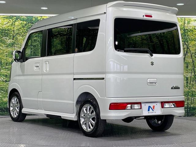 エブリイワゴン PZターボスペシャル 届出済未使用車 両側電動ドア 衝突被害軽減システム シートヒーター コーナーセンサー スマートキー LEDヘッド 純正14インチアルミ オートハイビーム 車線逸脱警報 オートライト オートエアコン(26枚目)