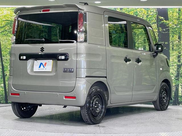 スペーシアベース GF 9型ナビ バックカメラ 衝突軽減 禁煙 シートヒーター コーナーセンサー スマートキー LEDヘッド 車線逸脱警報 オートライト オートエアコン Bluetooth CD DVD再生 フルセグ(17枚目)