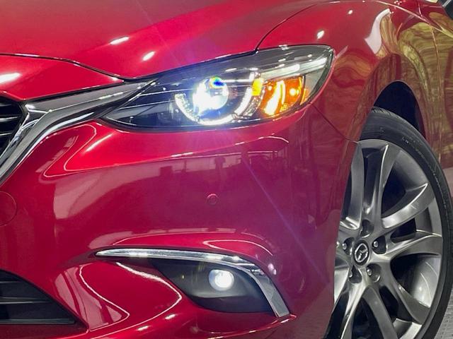 アテンザセダン ２５Ｓ　Ｌパッケージ　バックカメラ　純正ナビ　衝突軽減　レーダークルーズ　禁煙車　レザーシート　ドラレコ　コーナーセンサー　スマートキー　ＬＥＤヘッド　純正１９インチアルミ　オートハイビーム　車線逸脱警報　オートライト（12枚目）