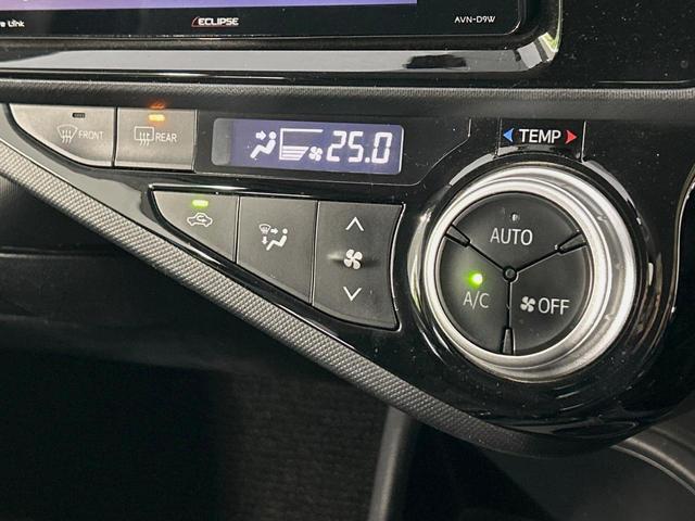 アクア Ｓスタイルブラック　ＳＤナビ　バックカメラ　衝突被害軽減システム　禁煙車　ドラレコ　スマートキー　ＬＥＤヘッド　ビルトインＥＴＣ　純正１５インチアルミ　オートハイビーム　車線逸脱警報　オートライト　オートエアコン（6枚目）