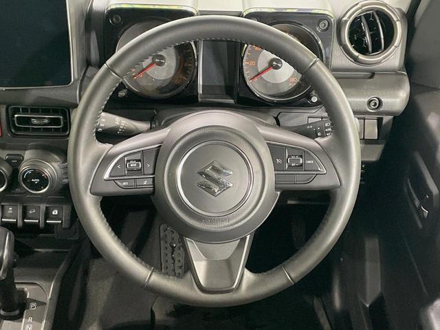 ジムニー ＸＣ　１１型ディスプレイオーディオ　４ＷＤ　ターボ　バックカメラ　衝突被害軽減システム　コーナーセンサー　ＬＥＤヘッド　ＥＴＣ　クルコン　純正１６インチアルミ　オートハイビーム　車線逸脱警報（11枚目）