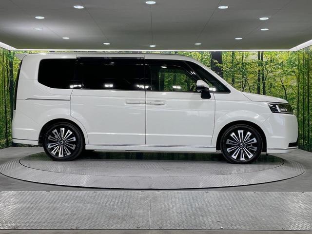 ステップワゴン ｅ：ＨＥＶスパーダ　プレミアムライン　両側電動ドア　１１．４型ナビ　全周囲カメラ　衝突被害軽減システム　ドラレコ　コーナーセンサー　スマートキー　ＬＥＤヘッド　ビルトインＥＴＣ　純正１７インチアルミ　オートハイビーム　車線逸脱警報（27枚目）