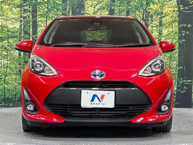 アクア Ｇソフトレザーセレクション　純正ＳＤナビ　バックカメラ　セーフティセンス　スマートキー　ＬＥＤヘッド　ビルトインＥＴＣ　クルコン　オートハイビーム　車線逸脱警報　オートライト　オートエアコン　Ｂｌｕｅｔｏｏｔｈ（14枚目）