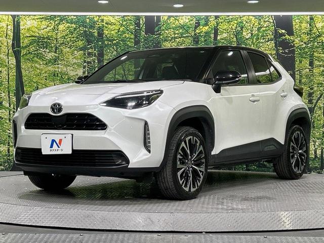 ヤリスクロス ハイブリッドZ 純正8型ナビ 全周囲カメラ 衝突軽減 レーダークルーズ パワーシート コーナーセンサー スマートキー LEDヘッド ビルトインETC 純正18インチアルミ オートハイビーム 車線逸脱警報(53枚目)