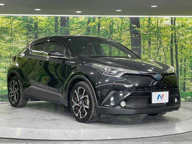 C-HR G 純正SDナビ バックカメラ 衝突被害軽減システム レーダークルーズ 禁煙車 シートヒーター コーナーセンサー スマートキー LEDヘッド ETC 純正18インチアルミ オートハイビーム 車線逸脱警報(16枚目)