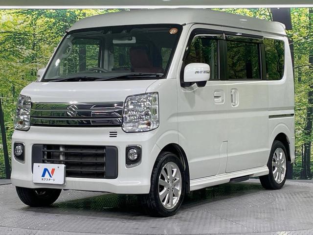 エブリイワゴン ＰＺターボスペシャル　両側電動スライドドア　１０型ナビ　バックカメラ　衝突軽減システム　電動サイドステップ　１００Ｖ電源　シートヒーター　ドラレコ　コーナーセンサー　スマートキー　ＨＩＤヘッド　ＥＴＣ　純正１４インチアルミ（24枚目）